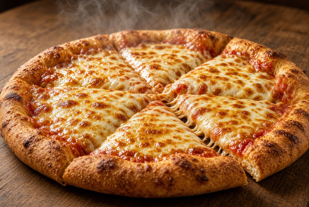 Large cheese pizza